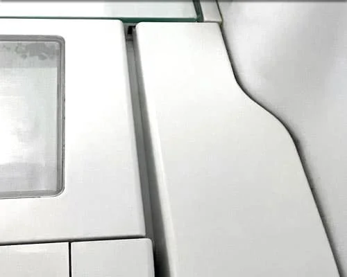 Inside the fridge after cleaning